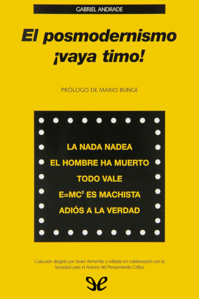 Descargar El posmodernismo ¡vaya timo! - Gabriel Andrade - Descarga libros gratis en PDF, EPUB o Mobi descargar el posmodernismo vaya timo gabriel andrade 678f760554cbf - Descargar El posmodernismo ¡vaya timo! - Gabriel Andrade - Descarga libros gratis en PDF, EPUB o Mobi
